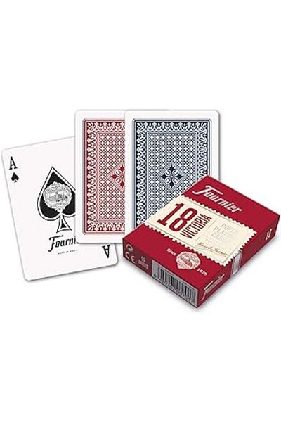 AMAZON TOHUM Fourier poker game cards º 18, stadart edeks, red / blue