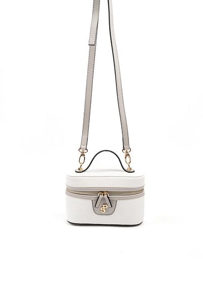 Silver Polo Silver & Polo White - A.Gray Sp1195 Women's Makeup Bag