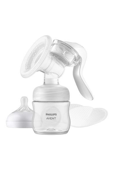 Philips Avent Pompa de san manuala cu biberon pentru hranire naturala Philips Avent SCF430/10