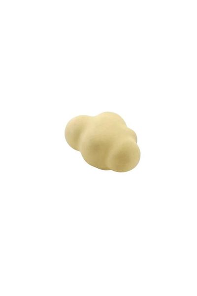 The Casius. Ceramic knob handle, Cloud model, yellow