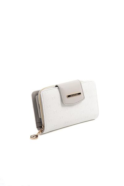 Silver Polo Silver & Polo White - A.Gray Sp1202 Women's Wallet & Card Holder