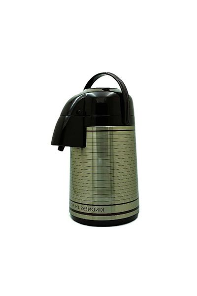 BASURRAH Stainless Steel Tea and Coffee Container, 3.5L