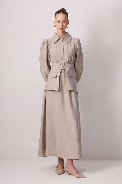 Touché Privé Functional Belt Dress
