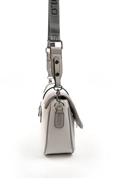 Silver Polo Silver & Polo White - A.grey SP1182 Geantă de damă