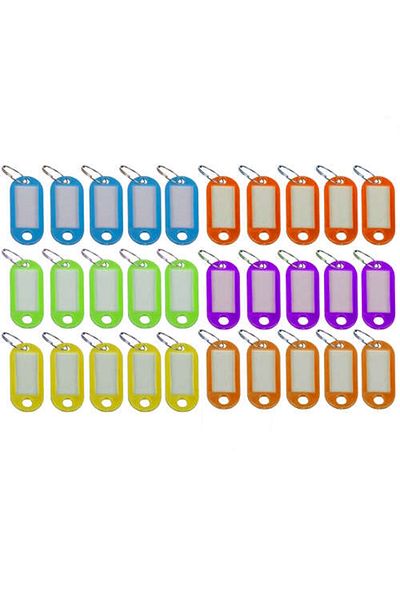 ideal STORE idealSTORE Key Storage Box, Iron, with Lock, Contains 30 Colorful Identifiers that can