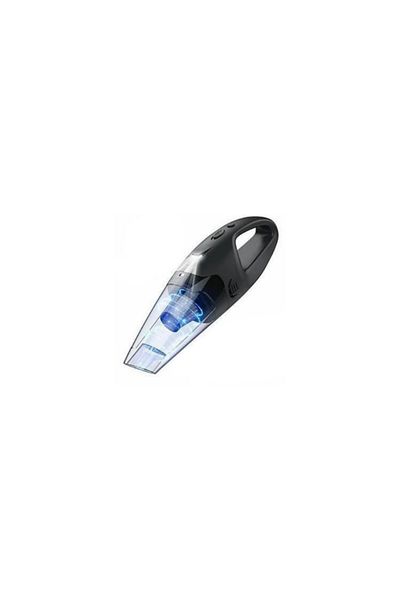 ideal STORE Aspirator auto IdealSTORE, cu acumulator, Filtru lavabil, Compact si usor, Cablu incarcare USB