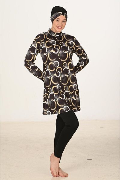 Fantasy Full Covered Lycra Hijab Swimsuit 3414