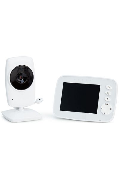 ideal STORE IdealStore SuperView Baby Video and Audio Monitoring System, 3.2 inch Screen, Lullabies,
