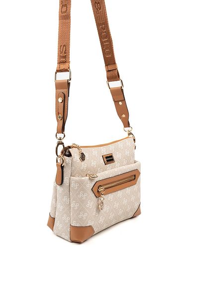 Silver Polo Silver & Polo Stone - A.Taba Sp1110 Women's Crossbody Bag