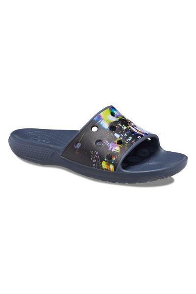 Crocs Classic Slippers Crocs Meta Scape Slide 39-40 EU - M7/W9 US Black - Black/Multi