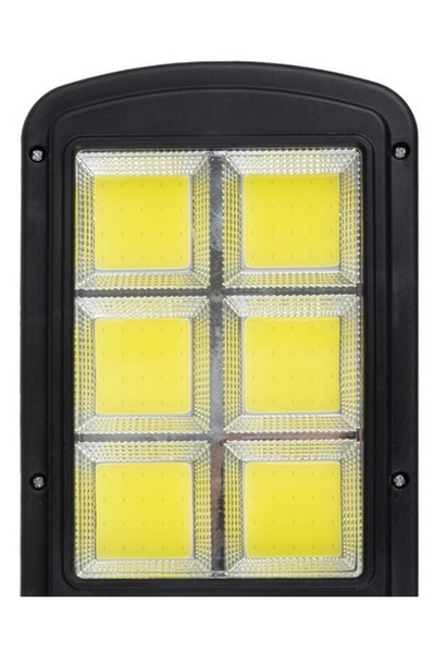 ideal STORE Lampa Solara Stradala idealSTORE, Include 120 LED COB, Senzor de Miscare, Panou Solar Incorporat, 4