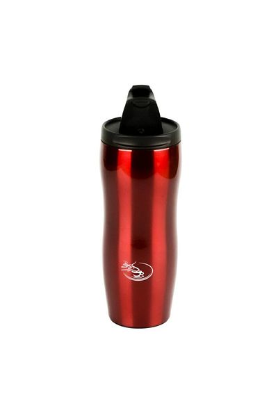 BASURRAH Red 400ml Stainless Steel Thermos Flask
