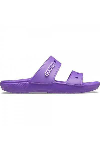 Crocs Classic Crocs Sandal Purple Slippers - Neon Purple 38-39 EU - M6/W8 US