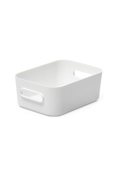 Orthex SmartStore Compact L storage box, White, 41x28.7x15.5 cm