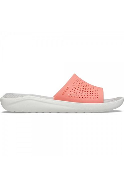 Crocs LiteRide Slide Slippers 45-46 EU - M11 US Pink - Fresco