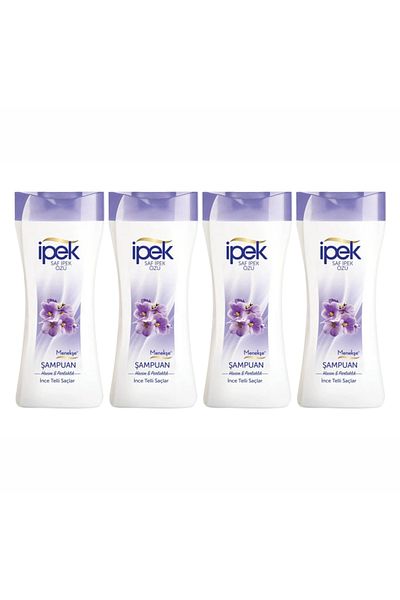 İpek Silk Shampoo Violet Fine Wire Hair 480 ml 4 Pcs