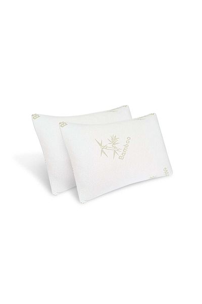 Somnart Set of 2 Bamboo Memory Somnart pillows, removable bamboo cover, 50x70 cm