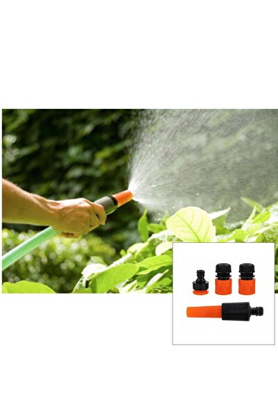 OEM Set of 4 garden hose connectors with adjustable spray nozzles, 41252