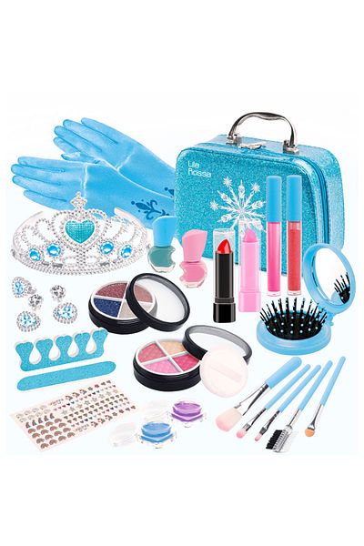 Lila Rossa Hi Lila Rossa girls beauty kit, makeup and nails, for children over 6 years old, water-soluble