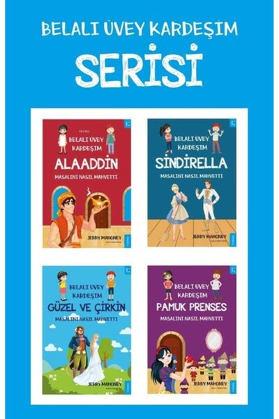 Sola Kidz Belalı Üvey Kardeşlerim Serisi-4 Kitap Takım