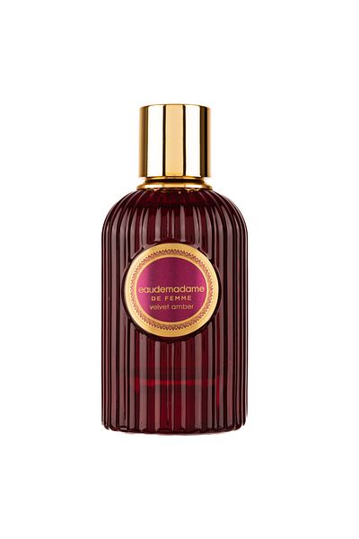 Fragrance World Άρωμα Eaudemadame De Femme Velvet Amber, Fragrance World, eau de parfum 100 ml, γυναίκες