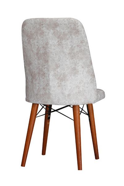Desire Set Scaune Berlin, 6 buc Package, dining, bucatarie, tapitate cu material textil, picioare lemn