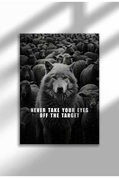 21mxm Motivational Wall Poster, Frameless Canvas, Inspirational Quote Art, Hustle Mindset 2025