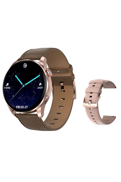 ideal STORE Classy Premium SmartWatch idealStore, 1.36, Rotating Crown, Wireless Charging, Bluetooth Call