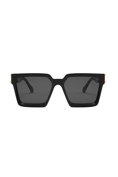 Toz Vintage Merelle Black Vintage & Retro Unisex Sunglasses