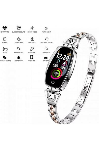 ideal STORE Smartwatch idealSTORE Lady SWEET COLLECTION 2019, Accessorized with Metal Bracelet with Inserts