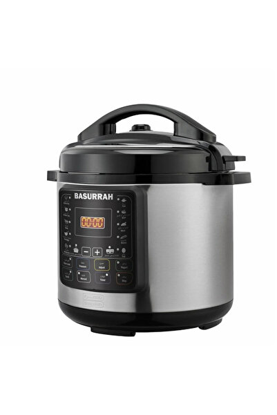 BASURRAH 6L Granite Electric Pressure Cooker 1000W