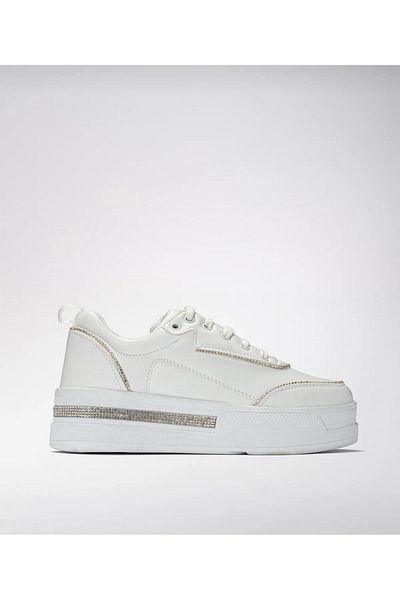 K&A Women's Sports Shoes White Color