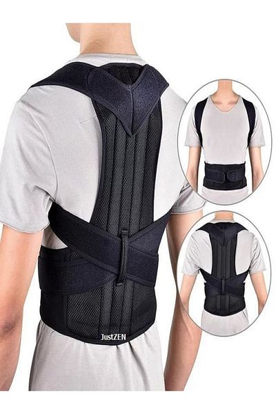 JustZEN Posture Corrector JustZen™ X 12 for back, spine, shoulder, and clavicle alignment, unisex, XXL siz
