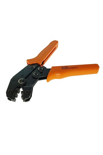 OEM Crimping pliers for cables and electrical terminals, FS-10892, 0.5 - 2.5mm, black with orange
