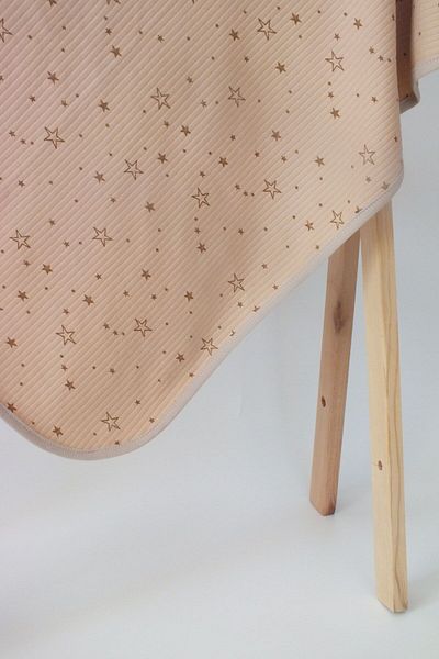 Bebewini Star Patterned 100% Cotton 80X90 cm Single Layer Baby Blanket
