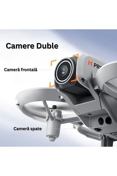 Velixo Mini Drone with Remote Control i1 Pro,WiFi Video Camera,Obstacle Avoidance,360° Rotation,2 Batteries