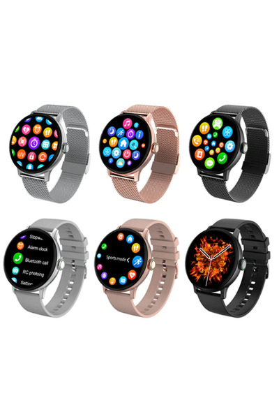 ideal STORE Ceas SmartWatch idealSTORE, Συλλογή eXtremePRO, Οθόνη 1,3 ιντσών 3D υψηλής ευκρίνειας πλήρους αφής και