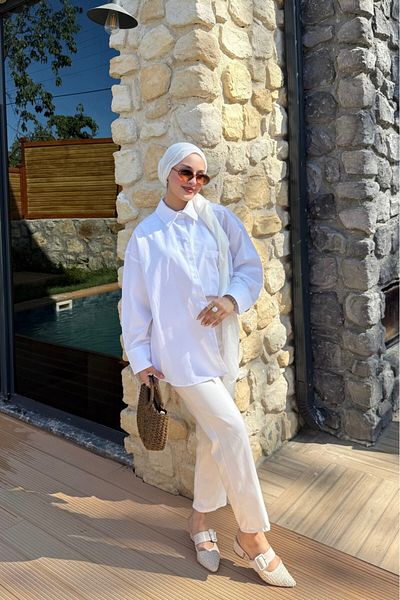 lurex moda Cămașă cu o singură buzunar de mărime mare