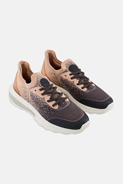 Geox حذاء كاجوال نسائي D Spherica Actif برباط، متعدد الألوان