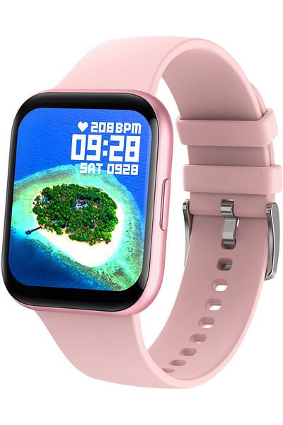 ideal STORE idealStore Oxyo Smartwatch and Fitness Bracelet, 8 Sport Modes, Heart Rate, Oxygen Monitor,