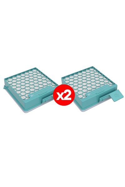 Magic Bags Miele Compatible Sf-Hy 60 Airclean Vacuum Cleaner Hepa Filter Set of 2