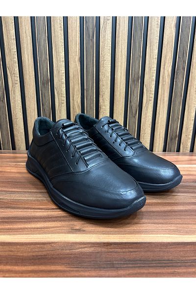 shot night Comfortable Men's Shoes with Genuine Leather Ladder