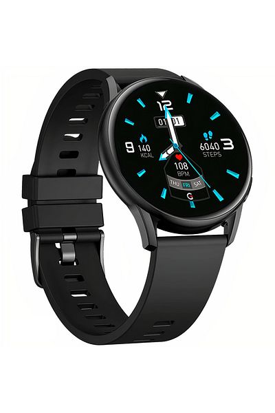 ideal STORE KingWear idealStore Smartwatch, 1.3 inch HD Touch Screen, Water Resistant, Pedometer, Monitors