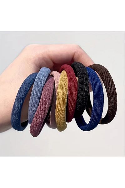Generic Assorted Hair Ties Set,Elastic Headbands,Ponytail Clips,Bun Makers,Styling&Multiple Hairstyles,1209
