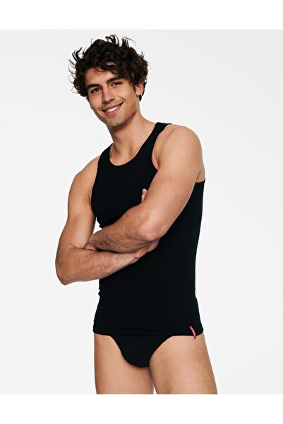 Henderson Men's undershirt classic style & modern comfort & Straight cut & 100% cotton & Comfort | M100