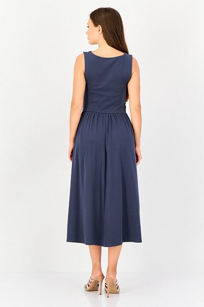 Bebe Women Solid Midi Dress, Grey