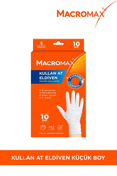 MACROMAX Use latex glove s-small