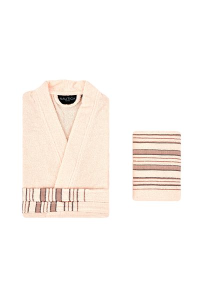 Nautica Home Notica Home Barnes Powder Bathrobe Set S-M