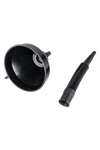 AMIO Funnel with flexible tube and fuel strainer 13.5CM