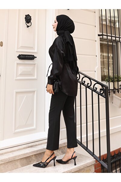 VAV Jacquard Shirt - Black - Vav